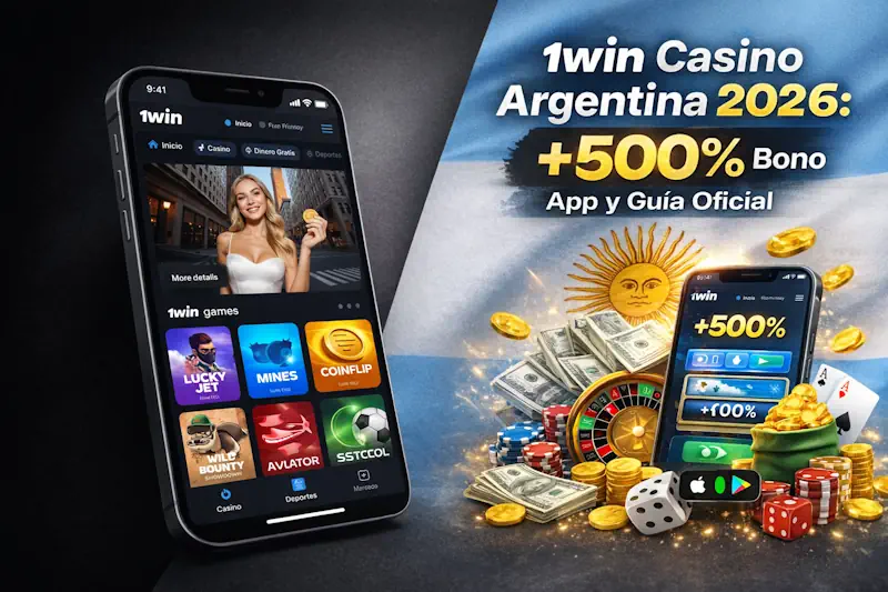 1win Casino Argentina 2026: Bono +500%, App y Guía Oficial