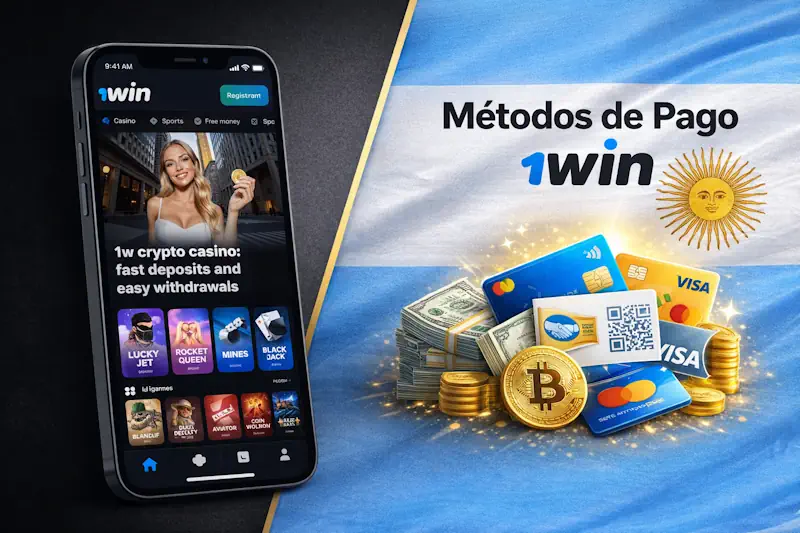 Métodos de Pago 1win – Tarjetas, Wallets y Cripto